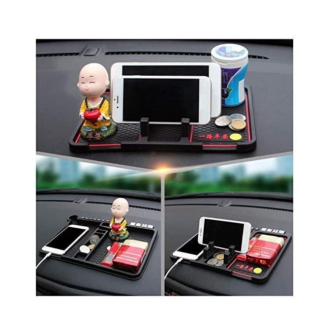 Car Accessories Multifunction Phone GPS Holder Anti-Slip Silicone Pad and Car Mobile Holders for Car Dashboard