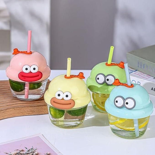 Cartoon Kids Glass Cup/Mug 210 ml